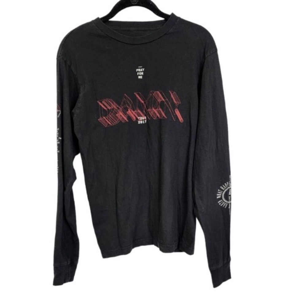 Kendrick Lamar Nobody Pray For Me 2017 Tour Long Sleeve Shirt TDE Size Medium